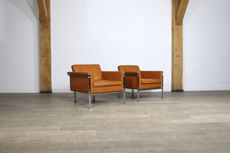 Pair of model 6912 lounge chairs by Horst Brüning for Kill International, 1967