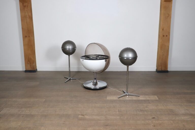 Vintage Rosita Vision 2000 HiFi stereo system by Thilo Oerke with Grundig audiorama speakers, Germany 1970s