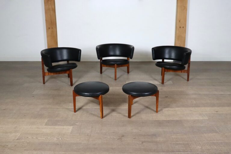 Sven Ellekaer Lounge Chairs and stools Christian Linneberg 1962