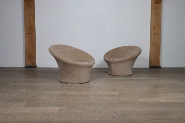 Vintage Artifort F560 Mushroom Chairs by Pierre Paulin for Artifort 1960s, Set of 2