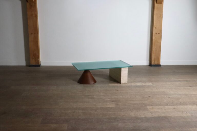 Lella and Massimo Vignelli Kono coffee table, Italy 1979