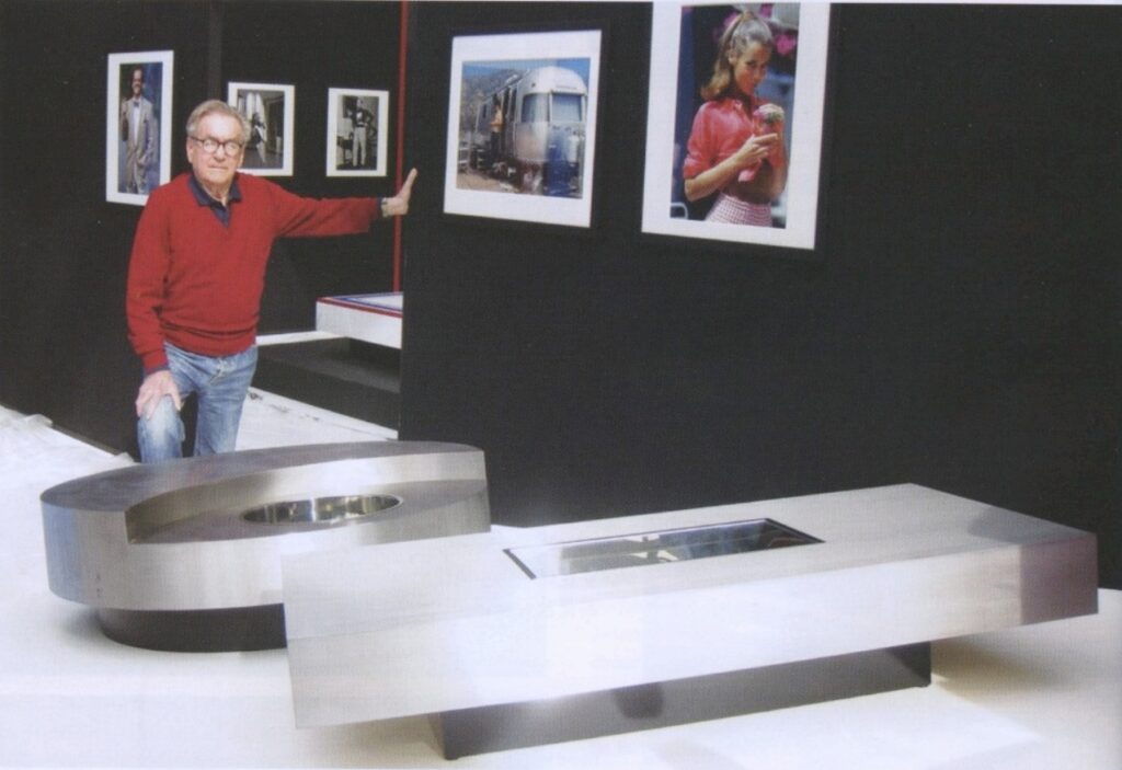 Willy Rizzo portrait in Paris studio, 1960s