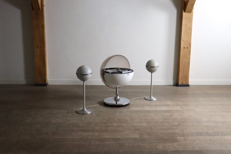 Vintage Rosita Vision 2000 Hi-Fi Stereo System Grundig Audiorama Speakers, Thilo Oerke, 1970s