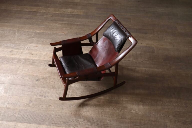 Liceu de Artes e Oficios rocking chair, Brazil 1960s