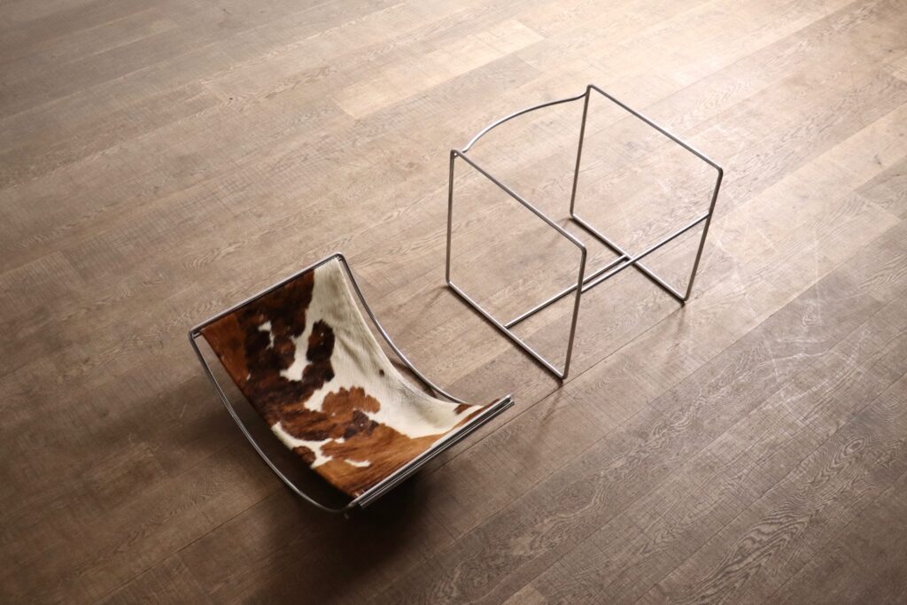 Adjustable Filo Model 203 lounge chair by Odile Mir for Prisunic, France, 1971.