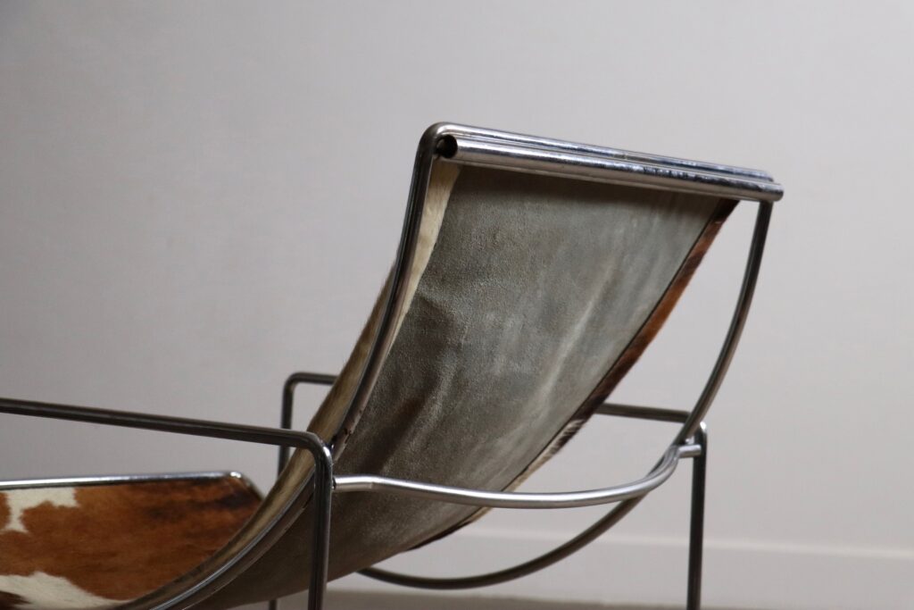 Odile Mir Filo Lounge Chair Model 203 for Prisunic, France 1971