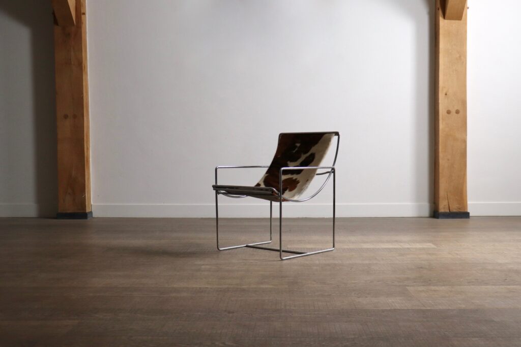 Vintage Prisunic Filo lounge chair by Odile Mir, designed in France in the early 1970s.