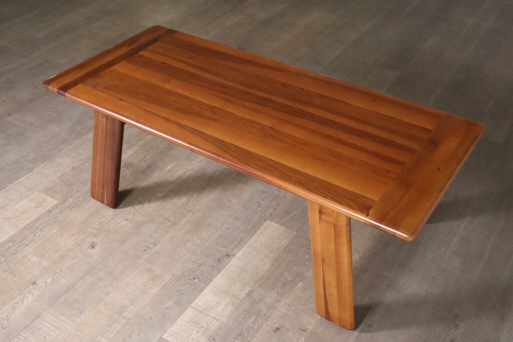 Sculptural Italian dining table by Mario Marenco for Mobil Girgi