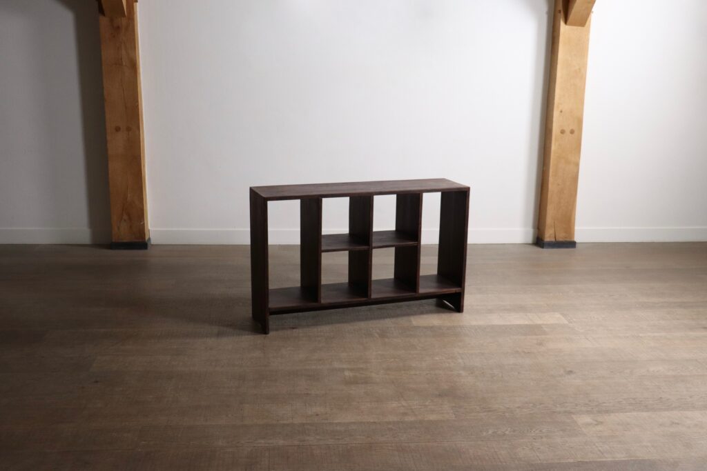 Double-sided PJ-R-27-A file rack designed by Pierre Jeanneret